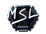 Sticker | MSL (Foil) | London 2018
