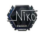 Sticker | niko  | London 2018