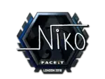 Sticker | niko (Foil)  | London 2018