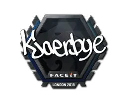 Sticker | Kjaerbye | London 2018 Sticker | Kjaerbye | London 2018
