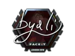 Sticker | byali (Foil) | London 2018
