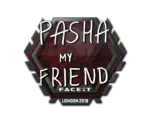 Sticker | pashaBiceps | London 2018