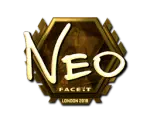 Sticker | NEO (Gold) | London 2018