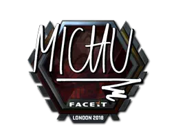 Sticker | MICHU (Foil) | London 2018 Sticker | MICHU (Foil) | London 2018