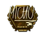 Sticker | MICHU (Gold) | London 2018