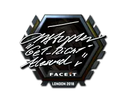 Sticker | GeT_RiGhT (Foil) | London 2018 Sticker | GeT_RiGhT (Foil) | London 2018