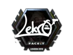 Sticker | Lekr0 (Foil) | London 2018