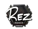 Sticker | REZ | London 2018
