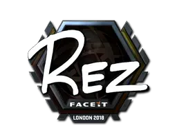 Sticker | REZ (Foil) | London 2018 Sticker | REZ (Foil) | London 2018