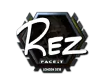 Sticker | REZ (Foil) | London 2018