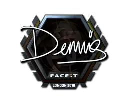 Sticker | dennis (Foil) | London 2018 Sticker | dennis (Foil) | London 2018