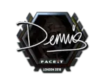 Sticker | dennis (Foil) | London 2018
