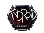 Sticker | ANDROID (Foil) | London 2018