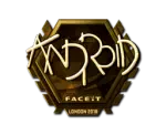 Sticker | ANDROID (Gold) | London 2018