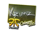 Sticker | KRIMZ (Foil) | Cologne 2015