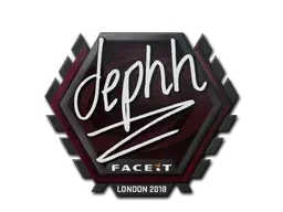 Sticker | dephh | London 2018 Sticker | dephh | London 2018
