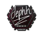 Sticker | dephh | London 2018