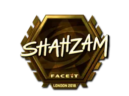 Sticker | ShahZaM (Gold) | London 2018 Sticker | ShahZaM (Gold) | London 2018