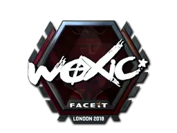 Sticker | woxic (Foil) | London 2018 Sticker | woxic (Foil) | London 2018
