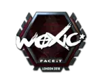 Sticker | woxic (Foil) | London 2018