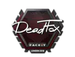 Sticker | DeadFox | London 2018