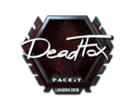 Sticker | DeadFox (Foil) | London 2018