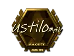 Sticker | USTILO (Gold) | London 2018