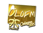 Sticker | olofmeister (Gold) | Cologne 2015