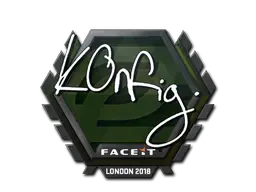 Sticker | k0nfig | London 2018 Sticker | k0nfig | London 2018