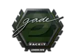 Sticker | gade | London 2018