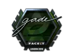 Sticker | gade (Foil) | London 2018