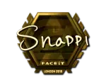 Sticker | Snappi (Gold) | London 2018