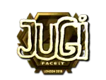 Sticker | JUGi (Gold) | London 2018