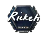 Sticker | Rickeh | London 2018