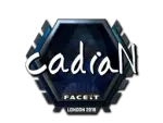 Sticker | cadiaN (Foil) | London 2018