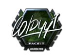 Sticker | COLDYY1 (Foil) | London 2018