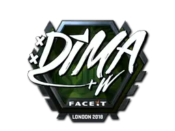 Sticker | Dima (Foil) | London 2018 Sticker | Dima (Foil) | London 2018