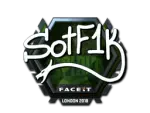 Sticker | S0tF1k (Foil) | London 2018