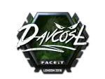 Sticker | DavCost (Foil) | London 2018
