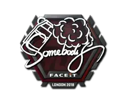 Sticker | somebody | London 2018 Sticker | somebody | London 2018