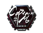 Sticker | captainMo (Foil) | London 2018