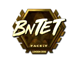 Sticker | BnTeT (Gold) | London 2018 Sticker | BnTeT (Gold) | London 2018