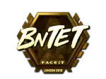 Sticker | BnTeT (Gold) | London 2018