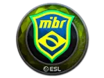 Sticker | MIBR (Foil) | Katowice 2019