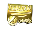 Sticker | coldzera (Gold) | Cologne 2015