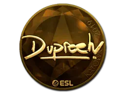 Sticker | dupreeh (Gold) | Katowice 2019 Sticker | dupreeh (Gold) | Katowice 2019