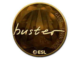 Sticker | buster (Gold) | Katowice 2019 Sticker | buster (Gold) | Katowice 2019