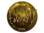 Sticker | tabseN (Gold) | Katowice 2019