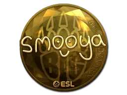 Sticker | smooya (Gold) | Katowice 2019 Sticker | smooya (Gold) | Katowice 2019