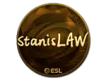 Sticker | stanislaw (Gold) | Katowice 2019